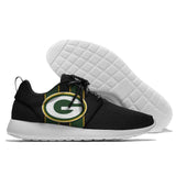 NFL Shoes Sneaker Lightweight Green Bay Packers Shoes Mens Women For Sale