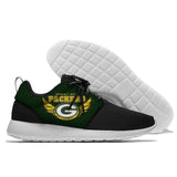 NFL Shoes Sneaker Lightweight Green Bay Packers Shoes Mens Women For Sale