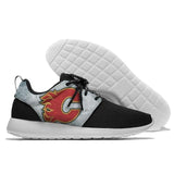 NHL Shoes Sneaker Lightweight Calgary Flames Shoes For Sale Super Comfort