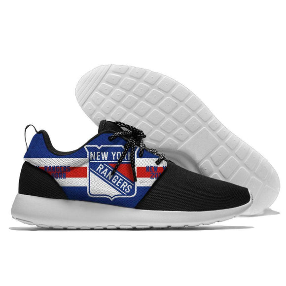 NHL Shoes Sneaker Lightweight New York Rangers Shoes For Sale Super Comfort