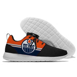 Hot Sale NHL Shoes Sneaker Lightweight Edmonton Oilers Running Shoes Super Comfort