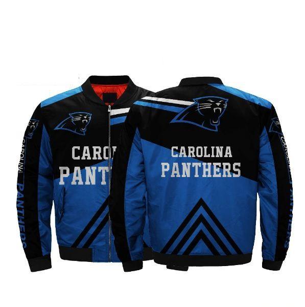 Carolina Panthers Bomber Jacket - The Genuine Leather