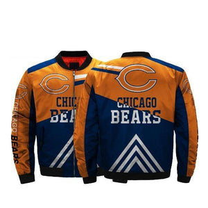 Men's Bomber Jacket Chicago Bears Jacket For Cheap