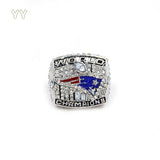 2001 New England Patriots Championship Ring For Sale Color Silver