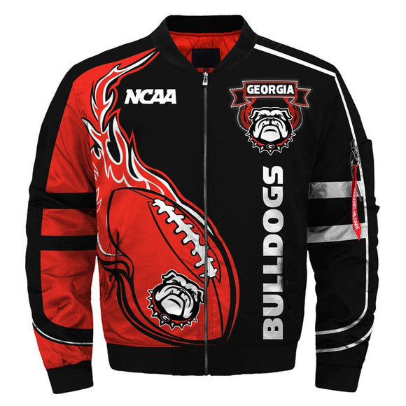2019 Newest NCAA Jacket Custom Georgia Bulldogs Jackets For Mens