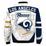 2019 Newest NFL Jacket Custom Men's Los Angeles Rams Jackets Cheap