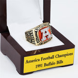 1991 Buffalo Bills AFC Championship Rings For Sale