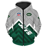 3D Hoodies Custom Men New York Jets Hoodies Cheap For Sale