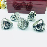 5pcs 1971 1977 1992 1993 1995 Dallas Cowboys Championship Rings Set Color Silver