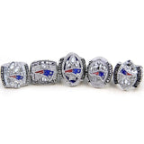 NFL Set 5pcs 2001 2003 2004 2014 2016 New England Patriots Super Bowl Ring For Sale
