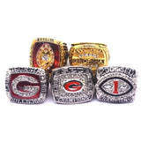 1980 2002 2003 2005 2005 Georgia Bulldogs Championship Ring Set