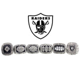 1967 1976 1980 1983 2002 Oakland Raiders Super Bowl Rings Set