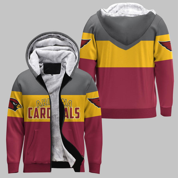 20% OFF Arizona Cardinals Extreme Fleece Jacket 3D