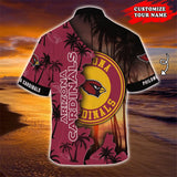 Arizona Cardinals Hawaiian Shirt Customize Your Name