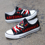 Arizona Cardinals Women's Shoes Low Top Canvas Shoes