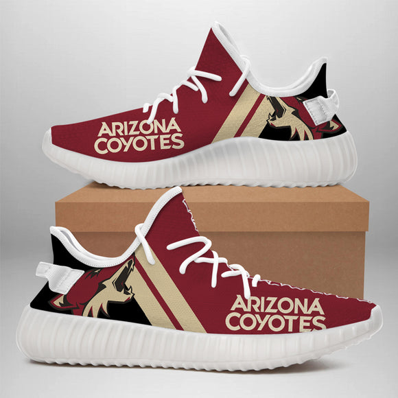Arizona Coyotes Sneakers Big Logo Yeezy Shoes