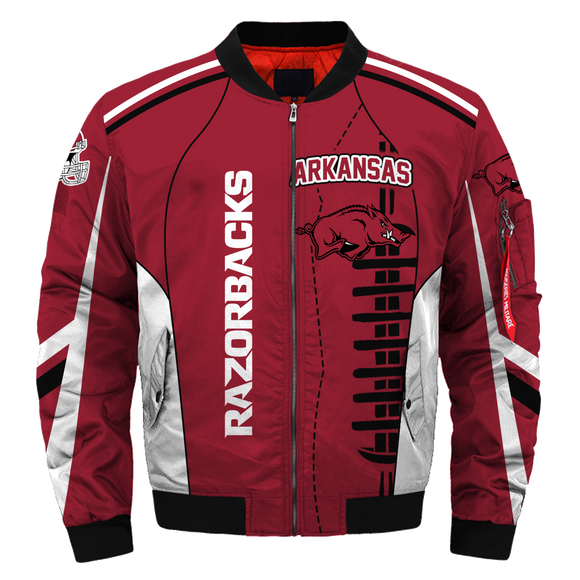 20% OFF The Best Arkansas Razorbacks Men's Jacket For Sale