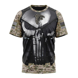 17% OFF Cheap Atlanta Falcons t-shirt Camo Custom Name & Number