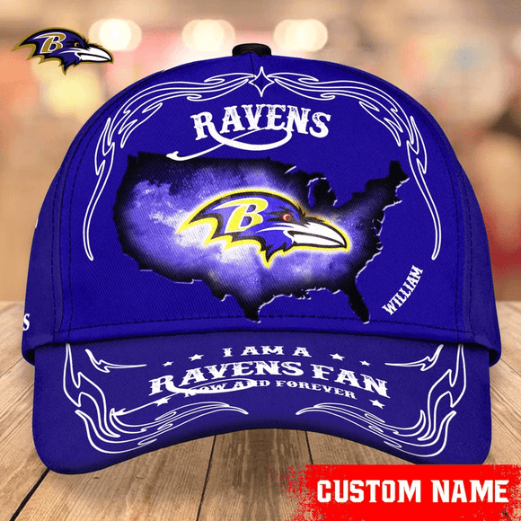 Lowest Price Baltimore Ravens Baseball Caps Custom Name