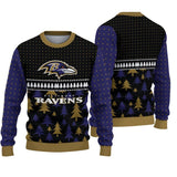 Baltimore Ravens Christmas Sweatshirt 3D