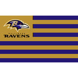 Up To 25% OFF Baltimore Ravens Flags 3' x 5' For Sale