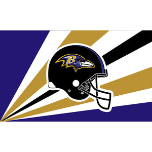 Up To 25% OFF Baltimore Ravens Flags 3' x 5' For Sale