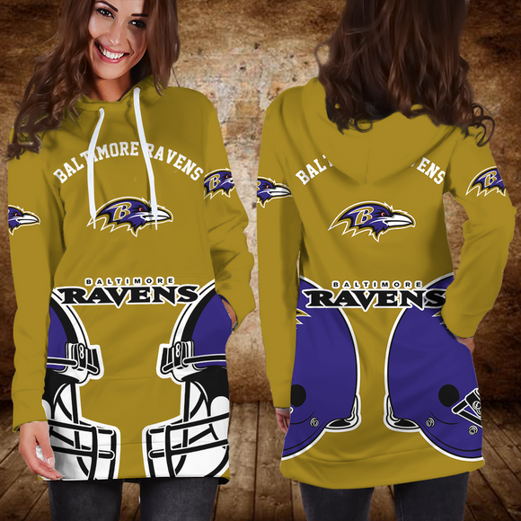 Baltimore Ravens Hoodie Dress
