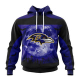 15% OFF Cheap Baltimore Ravens Hoodies Halloween Custom Name & Number