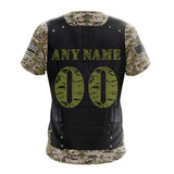 17% OFF Cheap Baltimore Ravens t-shirt Camo Custom Name & Number