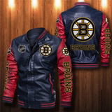Boston Bruins Leather Jacket
