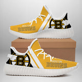 Boston Bruins Sneakers Big Logo Yeezy Shoes