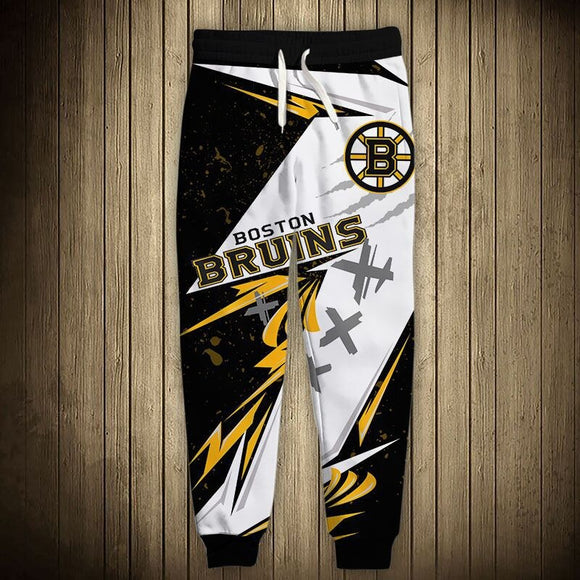 Boston Bruins Sweatpants 3D Print