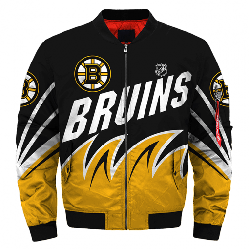 Boston Bruins Winter Jacket 3D Full Print