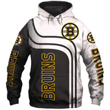 Boston Bruins Hoodies Cheap 3D Sweatshirt Long Sleeve