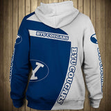 Up To 20% OFF Brigham Young Cougars Zip Up Hoodie 3D 