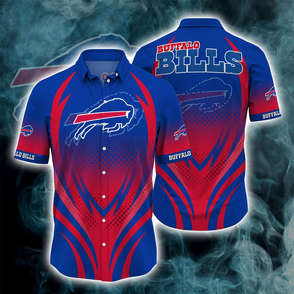 Buffalo Bills Button Down Shirt 3D Print H04FS