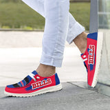 20% OFF Buffalo Bills Moccasin Slippers - Hey Dude Shoes Style