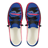 20% OFF Buffalo Bills Moccasin Slippers - Hey Dude Shoes Style