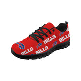 Buffalo Bills Sneakers Repeat Print Logo Low Top Shoes