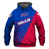 Buffalo Bills Men's Hoodie 3D With Hooded