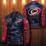 Carolina Hurricanes Leather Jacket