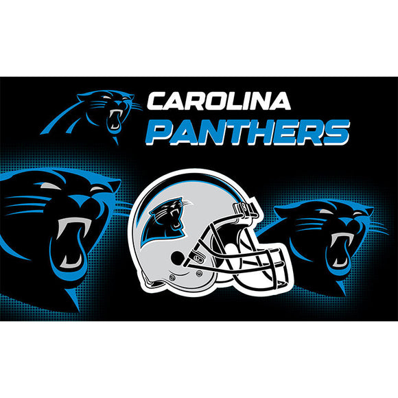 Up To 25% OFF Carolina Panthers Flags 3' x 5' For Sale