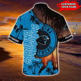 Carolina Panthers Hawaiian Shirt Customize Your Name