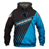 Carolina Panthers Men's Hoodie 3D Long Sleeve