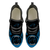 Carolina Panthers Sneakers Big Logo Yeezy Shoes