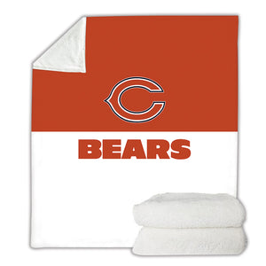 Lowest Price Chicago Bears Fleece Blanket For Sale