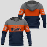 Chicago Bears  Extreme Pullover Hoodie 3D