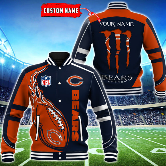 20% OFF Best Chicago Bears Varsity Jackets Custom Name