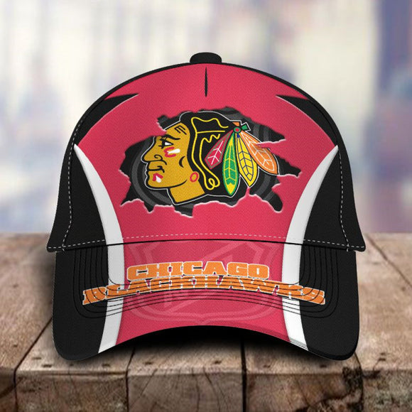 Chicago Blackhawks Hats - Adjustable Hat