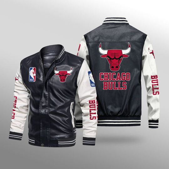 30% OFF The Best Men's Chicago Bulls Leather Jacket For Sale – 4